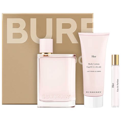 burberry perfume and lotion set|Burberry aftershave gift set.